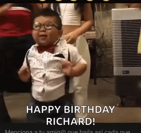 Happy Birthday Richard Dance GIF - #HappyBirthdayRichard Dance Dancing - Discover & Share #GIFs #birthdaydance Dance Funny Gif, Happy Birthday Richard, Sturdy Dance Gif, Musical Happy Birthday Wishes Gif, Gif Happy Birthday, Dancing Animated, Happy Dance Meme, Happy Birthday Meme Gif, Dance Gif