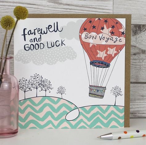 Farewell Greeting Cards, Farewell Greetings, Goodbye Cards, Goodbye And Good Luck, Leaving Cards, Farewell Cards, Hand Drawn Cards, Goodbye Gifts, Album Foto