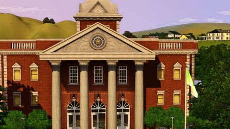 Mod The Sims - Take Sims To Court - Sue Sims, Become a Lawyer, Have Court Weddings and More! Become A Lawyer, Court Weddings, Entertaining Decor, Wedding Court, University Life, In Law Suite, Sims 3, Sims Cc, City Hall