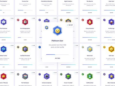 Vikinger Gamification Badges by Odin Design on Dribbble Odin Design, App Badges, Badge Icon, App Interface Design, Game Ui Design, App Interface, Web Layout Design, App Ui Design, Ui Elements