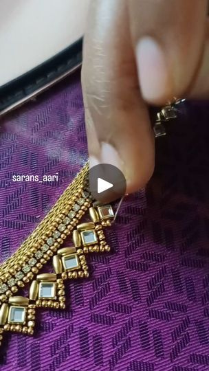 59K views · 1.9K reactions | 💫Aariwork blouse making video ❣️🥰
@sarans_aari

✔️Simple blouse starting rate from 800 only
✔️bridal blouse available from 3000
✔️no cod 
✔️only prepayment is available 
✔️delivery within 15 to 20days
✔️Materials also available 
✔️All sizes & colours available 
✔️Design can be customised according to
customer wishes😇

DM FOR ORDER OR ENQUIRY😇
 
YouTube channel link in bio💗

contact us on whatsapp 9487355810💙✨

#saransdiy #backneckdesign #aaribackneckdesigns #neckdesigns #aarineckdesign #beadwork #beadstringing #beadworks #bead #love #aariworkblouse #aariwork #aaridesign #bridal #bridalwear #tamilponnu #tamilponnunga #womensfashion #fashionstyle #saree #blouse #blousedesigns #blousework #beadwork #blousedesign #stonepasting #aariwork #simpleaariwork | Sara Simple Aariwork Blouse Design, Aari Work Blouse, Back Neck Designs, Aari Embroidery, Simple Blouse, Bridal Blouse, Bead Stringing, Saree Blouse, Bridal Wear