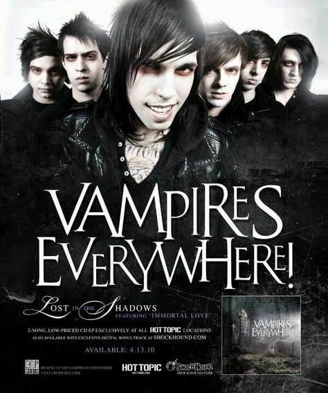 Vampires Everywhere Emo Posters, Vampires Everywhere, Band