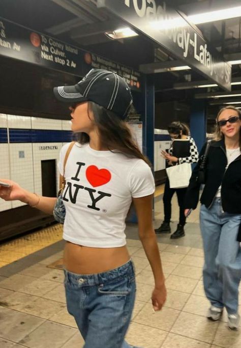 Nyc Shirt, Outfits Nyc, Ny Outfits, New York Outfits, Nyc Summer, Nyc Life, I Love Ny, Nova York, I ❤ Ny