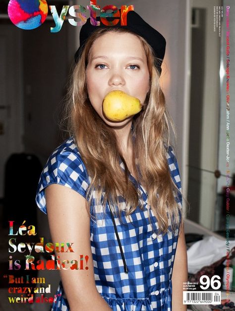 Poke Bonnet, Oyster Magazine, Lea Seydoux, French Cinema, Solange Knowles, French Models, French Actress, Style Crush, Beautiful Person