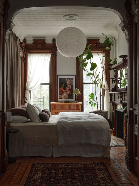 Brooklyn Brownstone, Park Slope, A Park, Bedroom Inspo, House Inspo, تصميم داخلي, Room Inspo, Room Inspiration, Interior Architecture