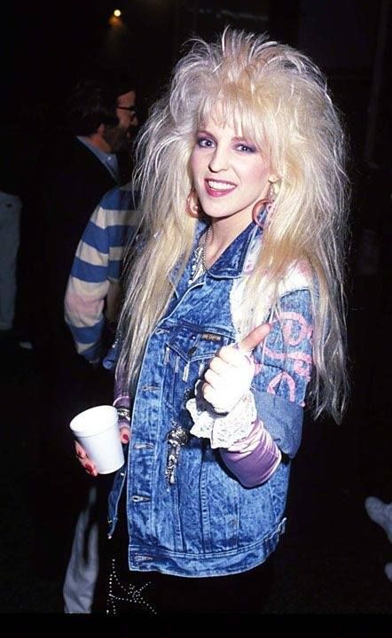 Janet Gardner, Metal Hairstyles, 80s Big Hair, 80s Rock Fashion, 80s Glam Rock, 80's Hair, 80s Hair Metal, Rocker Hair, 80s Glam