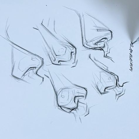 Facial Anatomy, Nose Drawing, Human Anatomy Art, Anatomy Sketches, Body Reference Drawing, Drawing Studies, Figure Sketching, Drawing Expressions, Concept Art Drawing