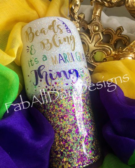 Mardi Gras Tumbler, Chocolate Drip, Custom Tumbler Cups, Mardi Gras Party, Tumbler Cups Diy, King Cake, Diy Tumblers, Pink Valentines, Custom Coasters