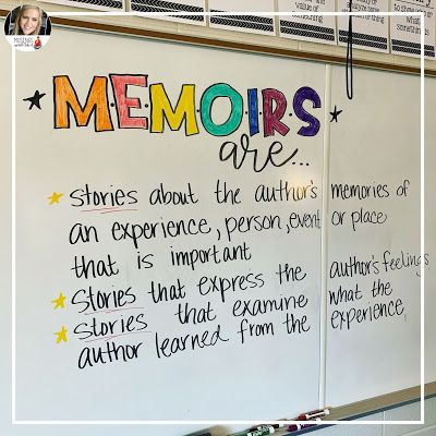 Feelings Lessons, Personal Narrative Writing, 5th Grade Writing, Writing Anchor Charts, Memoir Writing, Middle School Writing, 6th Grade Ela, Middle School English, Narrative Writing