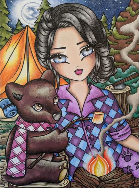 Hannah Lynn, Bear Cub, Bear Cubs, Adult Coloring Books, Adult Coloring, Coloring Books, The Day, Art Design, Color