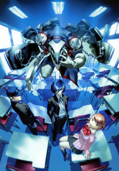 persona 3 artbook | Tumblr Persona 3 Portable, Persona Q, Atlus Games, Shin Megami Tensei Persona, Video Game Posters, Fantasy Role Playing, Persona 3, Shin Megami Tensei, Haikou