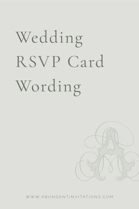 RSVP card wording, how to word your response card, mail in RSVP card, online RSVP card, meal selections, number of guests attending, reply options, M line, what is the M line on RSVP Cards Rsvp Wedding Cards Wording, Rsvp Wording, Lunch Invitation, Online Rsvp, Wedding Wording, Card Sayings, Wedding 2024, Invitation Wording, Wedding Planning Advice