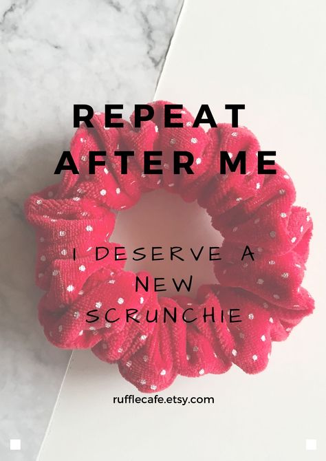 Scrunchie Quotes, Unique Scrunchie Ideas, Scrunchies Photoshoot, Hair Accessories Quotes, Crochet Photoshoot, Scrunchies Business, Accessories Quotes, Support Small Business Quotes, Cafe Accessories