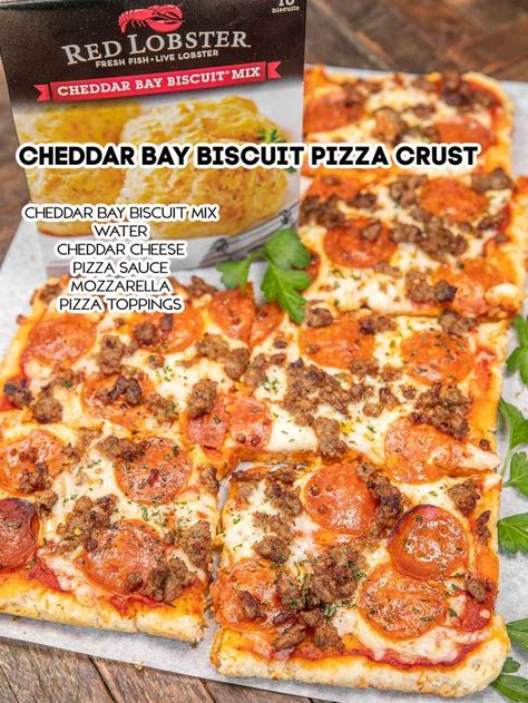 Pizza Pasta Recipe, Biscuit Pizza, Calzone Recipe, Leftover Pizza, Cheddar Bay Biscuits, Bacon Stuffed Mushrooms, Gourmet Pizza, Pizza Sauce Homemade, Biscuit Dough