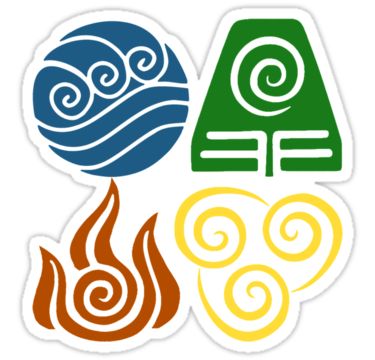 Four Elements by kaylakirkendall Air Symbol, Earth Logo, American Indian Tattoos, Dremel Projects, Avatar Cartoon, Indian Tattoo, Four Elements, Avatar The Last Airbender Art, Phone Stickers