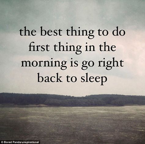 Anyone who says they would prefer to leap out of bed and do yoga instead of enjoying a lie in is clearly telling fibs Self Inspirational Quotes, Its Friday Quotes, Brutally Honest, Best Motivational Quotes, Instagram Quotes, Bones Funny, To Sleep, Red Bull, Mantra