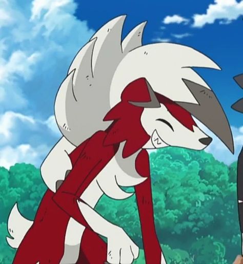 Lycanroc Screenshot Midnight Form Lycanroc, Lycanroc Midnight Art, Lycanroc Pfp, Lycanroc Pokemon, Lycanroc Midnight, Rockruff Pokemon, Midnight Lycanroc, Pokemon Amv, Pokemon Alola