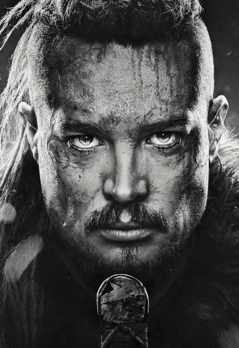 Uhtred Of Bebbanburg Tattoo, Uhtred Tattoo, Uhtred Of Bebbanburg, Alfa Cars, Alexander Dreymon, Game Of Thrones Poster, Last Kingdom, Game Of Thrones Artwork, Viking Men