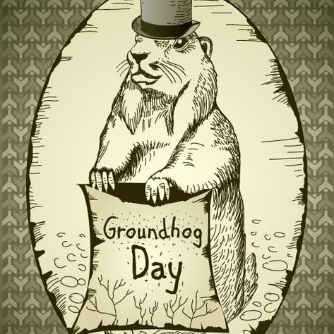 Groundhog Day is an American tradition from 1887 during The Gilded Age (1870s - 1900). The superstitious observance began in Punxsutawney, Pennsylvania – where Punxsutawney Phil got his name and started as a rodent meteorologist. Each year on Feb. 2, thousands of spectators travel to the small town and gather at Gobbler’s Knob Park to view Punxsutawney Phil’s prediction in real-time. #GroundhogDay Groundhogs Day, Ground Hog, Punxsutawney Phil, Happy Groundhog Day, The Gilded Age, Christian Traditions, Groundhog Day, Gilded Age, Feb 2