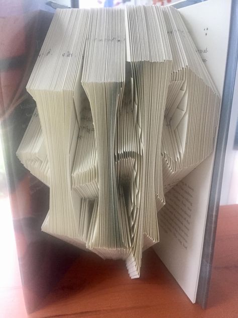 Book Folding For Beginners, Book Folding Patterns Free Templates, Harry Potter Pattern, Book Folding Patterns Free, Book Folding Templates, Harry Potter Free, Folded Book Art Pattern, Book Folding Patterns, Folded Book Art