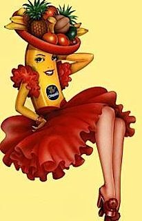 One of the most reconginized imitations of Carmen Miranda, must surely be Chiquita Banana's spokes-banana. Kitsch Aesthetic, Chiquita Banana, Carmen Miranda, This Is Your Life, Retro Ads, Old Ads, Vintage Recipes, Mellow Yellow, The Good Old Days