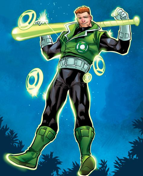 Guy Gardner (Character) - Comic Vine Superboy Prime, Guy Gardner, Green Lantern Ring, Kyle Rayner, Green Lanterns, Green Lantern Corps, Lois Lane, Dc Comics Characters, Clark Kent