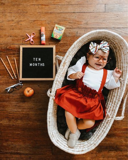 Back To School Baby Milestone Picture, Back To School Baby Photoshoot, August Baby Milestone Picture, 10 Month Old Milestones Photo Ideas, 10 Month Milestone Picture, August Monthly Baby Pictures, 10 Months Baby Photoshoot, August Milestone Picture Ideas, Moses Pictures