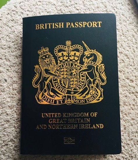 Uk Passport Aesthetic, British Passport Aesthetic, Uk Id Card, 2023 Resume, Uk License, London Passport, 2023 Moodboard, Pilot Career, Biometric Passport