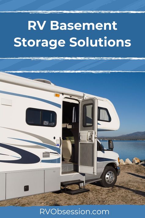 In this article we’re going to look at some RV basement / RV pass through storage ideas that will help you to organize the storage bays while still having easy access to things like water hoses, extra toilet paper, outdoor equipment, or seldom used items like your Christmas decorations or out of season clothes. #rvobsession #rvstorage #rvtips Rv Storage Ideas Travel Trailers, Rv Basement Storage, Organization Travel, Rv Exterior, Muddy Boots, Camper Organization, Rv Organization, Rv Repair, Rv Maintenance