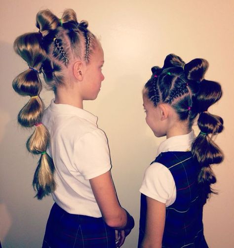 Crazy Hair Styles, Crazy Hair For Kids, Crazy Hair Ideas, Crazy Hair Day Ideas, Wacky Hair Days, Wacky Hair Day, Girl Hair Dos, Crazy Hair Day At School, Kid Hair