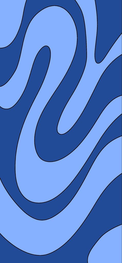 Blue Wavy Wallpapers, Funky Illustrations Wallpaper, Blue Groovy Wallpaper, X Ray Aesthetic Wallpaper, Color Swirl Wallpaper, Blue Swirls Wallpaper, Cool Patterns To Paint, Wallpaper 70s Aesthetic, 70s Swirl Pattern