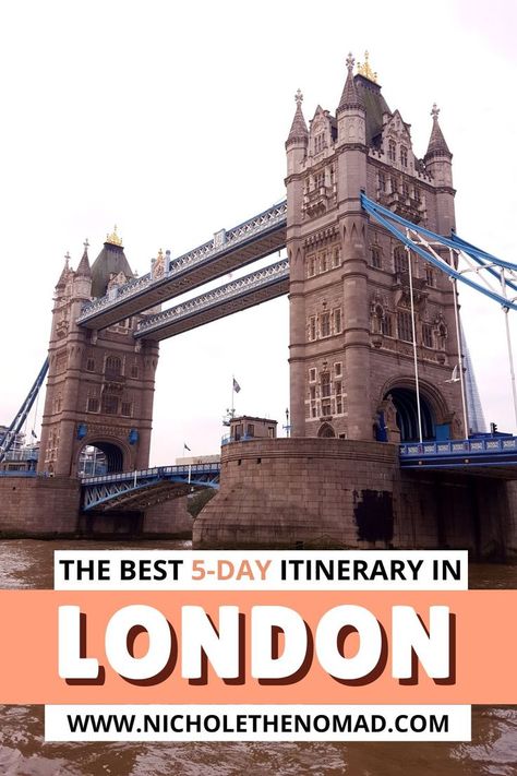 The best 5-day London itinerary! London is one of the most beautiful cities in the UK with 607 square miles of incredible historic buildings, architecture, tours, and food. Even though you could spend a long time exploring everything London offers, you can see many must-see attractions in 5 days. This guide has everything you need to know about creating the perfect 5-day London itinerary, with must-see attractions! Uk Travel Itinerary, Scotland Travel Guide, London Itinerary, Hiking Photography, United Kingdom Travel, Adventure Guide, Scotland Highlands, Beautiful Cities, Things To Do In London