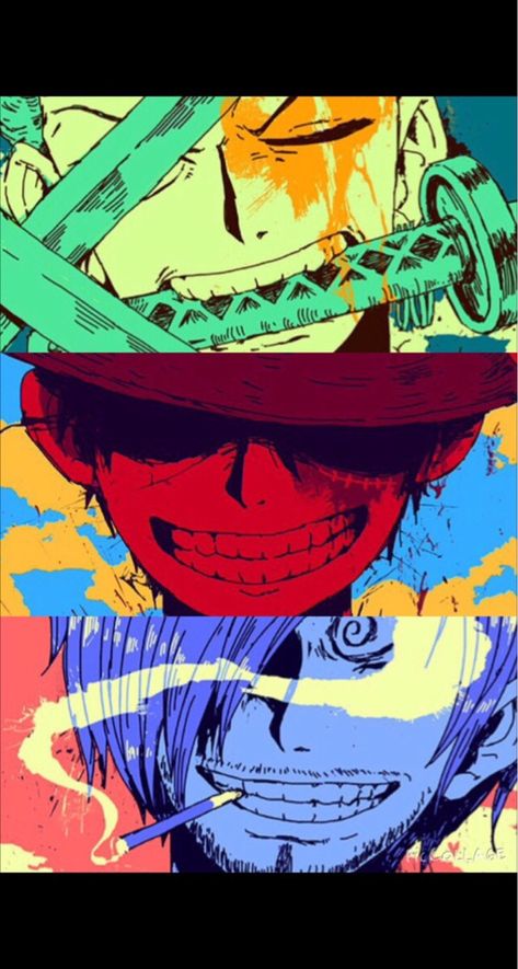 #onepiece #monstertrio One Piece Trio, One Piece Theories, Black Wallpaper For Mobile, One Piece Funny Moments, One Piece Chapter, One Piece Photos, One Piece Tattoos, One Piece Wallpaper Iphone, Zoro One Piece