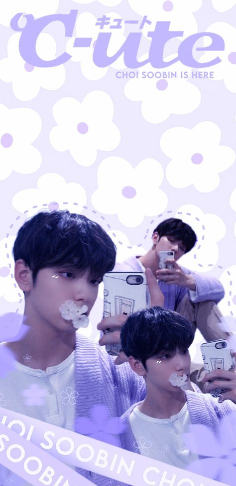 Purple K Pop Wallpaper, Purple Txt Wallpaper, Kpop Purple Wallpaper, Y2k Kpop Wallpaper, Soft Purple Wallpaper, Soobin Wallpaper, Soft Y2k, Asian Wallpaper, Purple Aesthetic Background