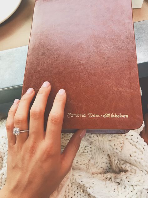 How he asked, Engraved Bible Bible Proposal Ideas, Bible Wedding, We're Engaged, Dear Future Husband, Proposal Engagement, Bridal Gift, I Got Married, To Infinity And Beyond, Put A Ring On It