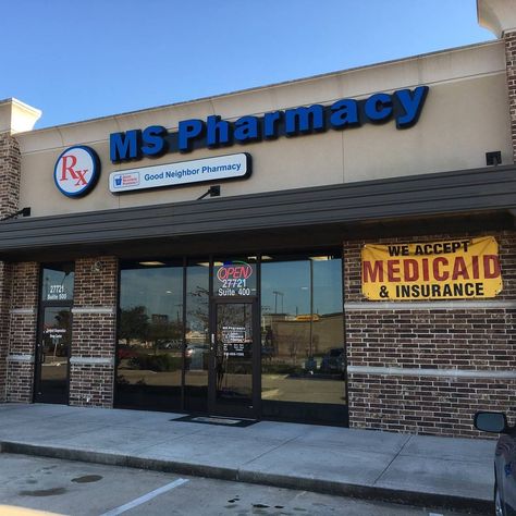 MS Pharmacy - Tomball, TX Time Is Valuable, Pharmacy Store, Go The Extra Mile, Good Neighbor, Auto Service, Oil Change, In A Hurry, Car Shop, Customer Care