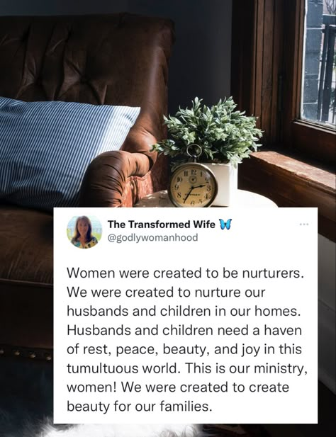 Godly Femininity, The Transformed Wife, Traditional Wife, Biblical Wife, Traditional Femininity, Biblical Femininity, Traditional Woman, Proverbs 31 Wife, Happy Homemaking