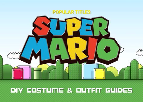 Dress like your favorite characters from the Super Mario Bros. franchise with our unique costume ideas and super easy step-by-step outfit guides! Super Mario Costumes Diy, Toad And Toadette, Toadette Costume, Unique Costume Ideas, Super Mario Costumes, Toad Costume, Mario Costume, Diddy Kong, Popular Costumes