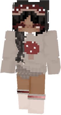 Maroom Mushroom Minecraft Mushroom Skin, Minecraft Skins Female Aesthetic, Minecraft Skins Black Female, Roblox Mushroom Outfit, Mushroom Minecraft Skin, Minecraft Skins Black, Skin Minecraft Girl, Frog Outfit, Minecraft Skins Kawaii