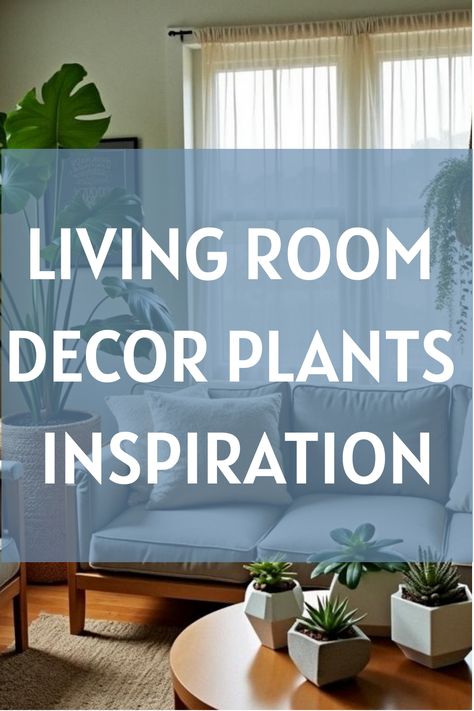 Living Room Decor Plants Inspiration Room Decor Plants, Living Room With Plants, Plants Guide, Stylish Kitchen Decor, Decorating Your Living Room, Natural Vibes, Corner Plant, Bathroom Decor Colors, Leather Sofa Living Room