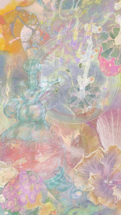 #wallpaper #art #nature #beauty #pastel #colorful Dreamy Flowers, Wall Collage Decor, Pastel Poster, Cocoppa Wallpaper, Wallpaper Art, Pretty Stuff, Pretty Wallpapers Backgrounds, Ethereal Art, Dreamy Art