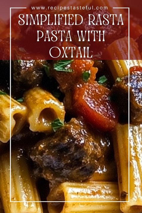 This simplified recipe captures the essential flavors of Rasta Pasta while streamlining the cooking process. With tender, spiced oxtail and creamy pasta, it's a comforting dish perfect for any occasion. Rasta Pasta Recipe, Rasta Pasta, Jamaican Jerk Seasoning, Caribbean Cuisine, Jerk Seasoning, Quick Weeknight Meals, Creamy Pasta, Pasta Recipe, Family Favorites