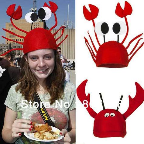 Crab Costume, Country Costumes, Nemo Costume, Costume Birthday Party, Ooh Ahh, Christmas Hats, Fancy Costumes, Christmas Birthday Party, Rainbow Fish