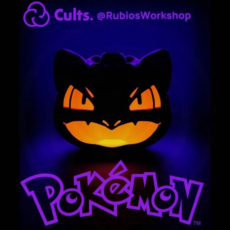 👻🎃 Take your favorite Pokémon to the next level with these 3D pumpkins! 💀✨ Customize your space with Eevee, Snorlax, Charmander, Squirtle, Bulbasaur, and Mimikyu heads and impress everyone this Halloween with a unique design. Available now on Cults! 💻🎨 #PokémonFans #Eevee #Snorlax #Charmander #Squirtle #Bulbasaur #Mimikyu #3DPrints #GeekDecor #CreativeHalloween #3DArt #PokémonHalloween #Pokémon #Nintendo #PokémonGo #Fanart #3DArt #Cults3D #DecoraciónGeek #3DPrintingCommunity #HalloweenVibes ... Pokémon Halloween Decor, Gastly Pokemon Pumpkin, Evee Pokemon Pumpkin, Bulbasaur Pumpkin Carving, Pumpkin Bulbasaur, Pokemon Pumpkin, Pokemon Merchandise, Pokemon Halloween, Geek Decor