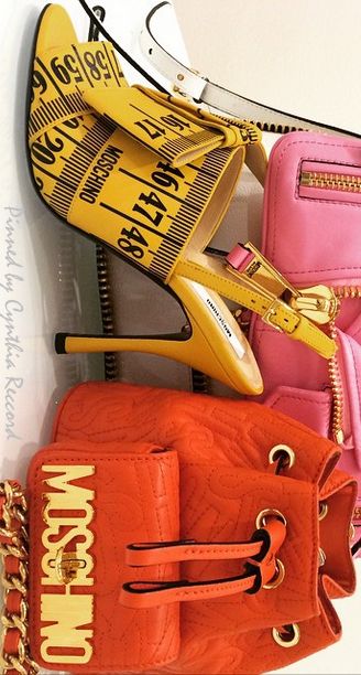 Moschino  SS 2015/Dorothy Johnson Fatloss Transformation, Ugly Shoes, Jeremy Scott, Unique Shoes, Color Fashion, Fabulous Shoes, Measuring Tape, Shoe Closet, Health Motivation