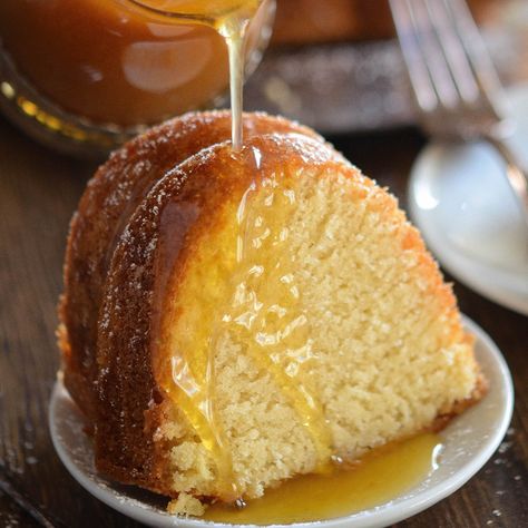 The Novice Chef - Almond Amaretto Pound Cake