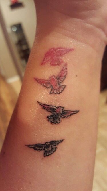 Dove Tattoo, Red Ink, Fish Tattoos, Jesus Fish Tattoo, Tattoo Quotes, Tattoos, Red, Pink