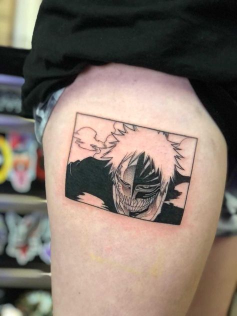 Bleach Tattoo, Sick Tattoo, Tattoo Design Book, Anime Tattoos, Tattoo Design Drawings, Pretty Tattoos, Tattoos And Piercings, Tatting, Manga Anime