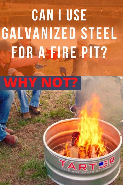 Can I Use Galvanized Steel For A Fire Pit Metal Ring Fire Pit Ideas, Metal Fire Pit Ring, Outdoor Fire Pit Diy, Diy Metal Fire Pit, Steel Fire Pit Ring, Make A Fire Pit, Fire Pit Ring, Metal Fire Pit, Steel Fire Pit