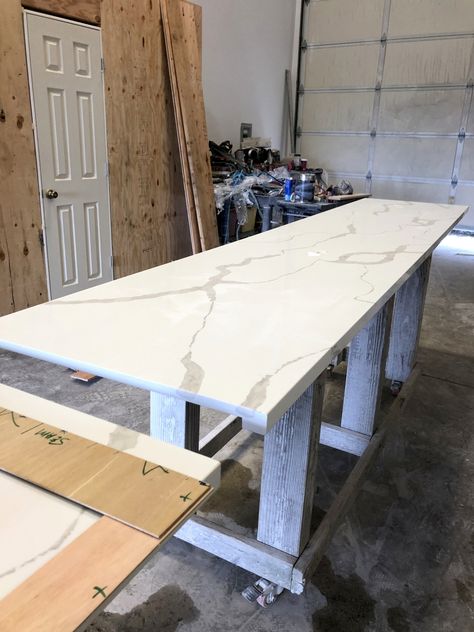 Marble Look Countertops, Diy Countertops Cheap, Tile Countertops Diy, Affordable Countertops, Affordable Kitchen Countertops, Cheap Kitchen Countertops, Replacing Countertops, Tile Countertops Kitchen, Inexpensive Countertops